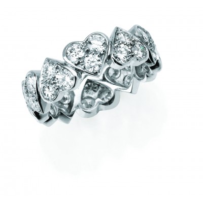 Platinum Diamond Wedding Band