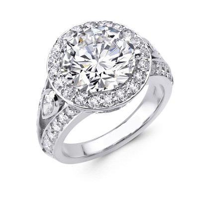 Platinum Diamond Engagement Ring