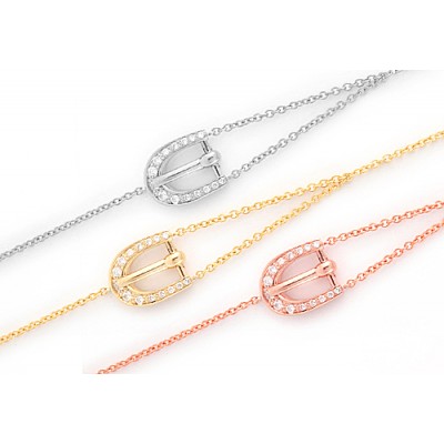 Diamond Buckle Bracelet