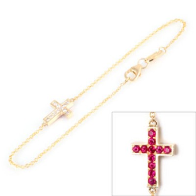 Double Cross Bracelet