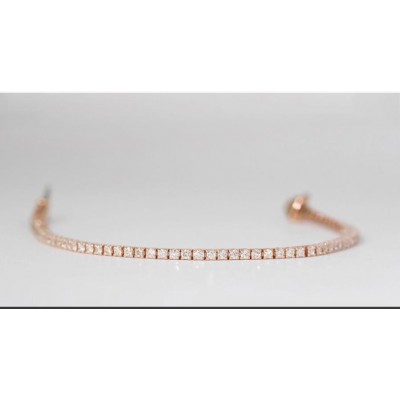 pink tennis bracelet