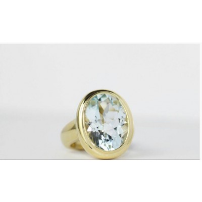 Large Aquamarine ring