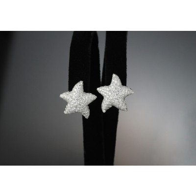 Diamond starfish Earrings