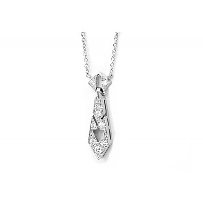 Deco Tie Necklace