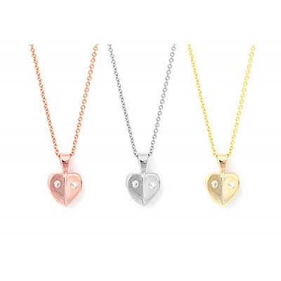 Poker Heart Necklace