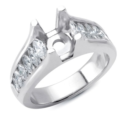 Platinum Diamond Engagement Ring