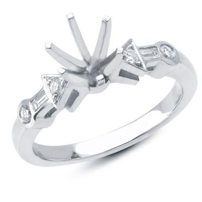 Platinum Diamond Engagement Ring