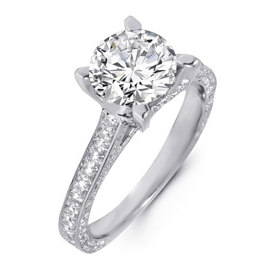 Platinum Diamond Engagement Ring
