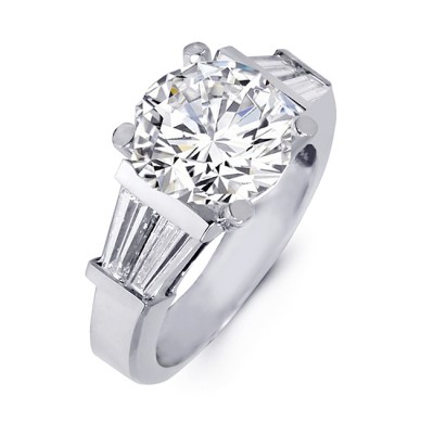 Platinum Diamond Engagement Ring