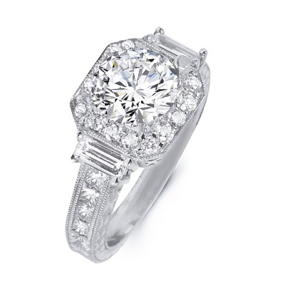 Platinum Engagement Ring
