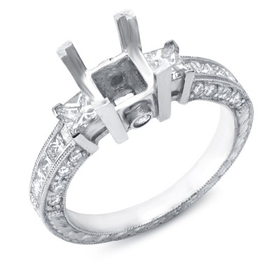 Platinum Diamond Engagement Ring