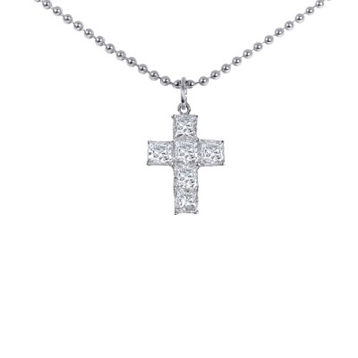 Platinum Diamond Cross