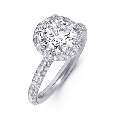 Platinum Diamond Engagement Ring