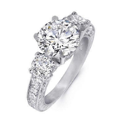 Platinum Diamond Engagement Ring