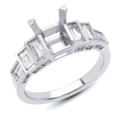 Platinum Diamond Engagement Ring
