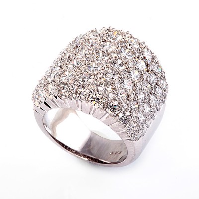 White Gold Diamond Wedding Band