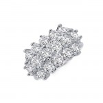 Platinum Diamond Wedding Band