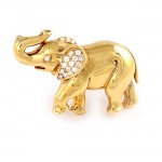 Good Luck Elephant Pin