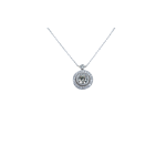 18 karat White Gold Diamond Necklace 