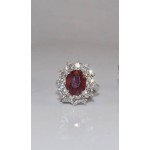 Beautiful Oval Ruby Ring