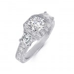 Platinum Diamond Engagement Ring