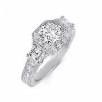 Platinum Diamond Engagement Ring