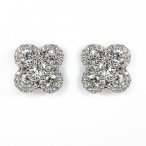 White Gold Diamond Earrings