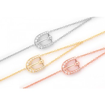 Diamond Buckle Bracelet