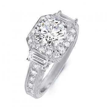 Platinum Engagement Ring